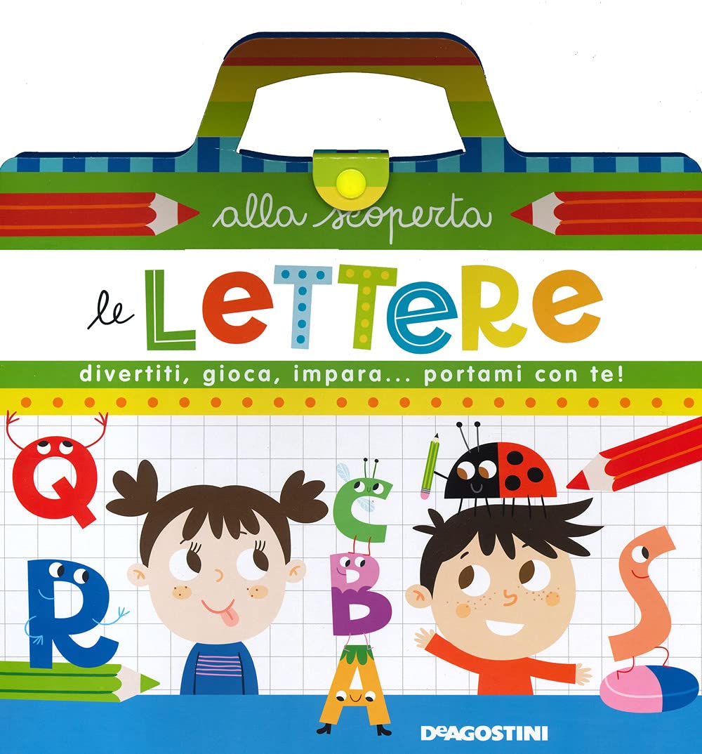 Valigetta alla scoperta. Le lettere. Ediz. a spirale book