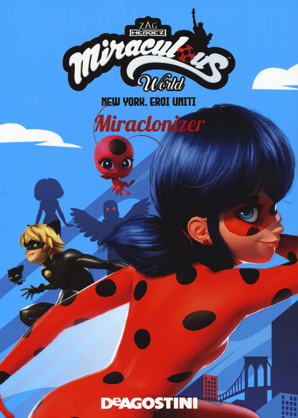 Miraclonizer. New York. Eroi uniti. Miraculous world book