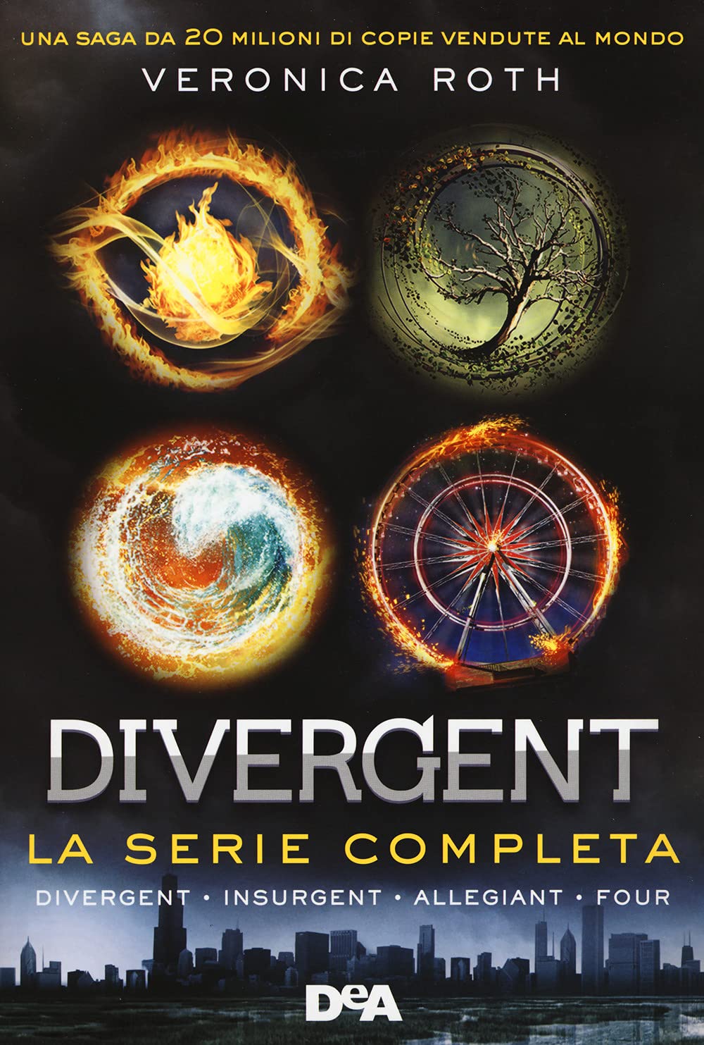 Divergent. La serie: Divergent-Insurgent-Allegiant-Four book