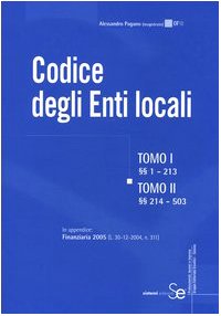 Codice degli enti locali (Organizzazione e funzionamento) Law