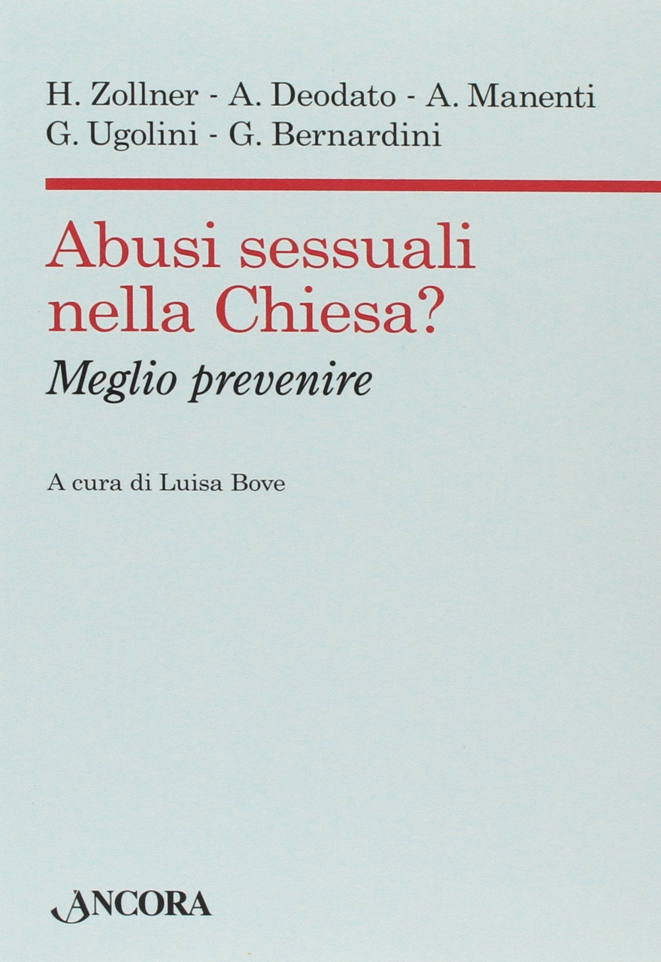 Abusi sessuali nella Chiesa? Meglio prevenire book