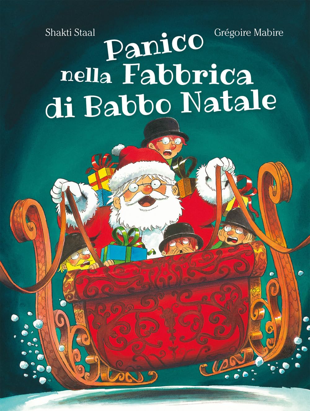 Panico nella fabbrica di Babbo Natale. Ediz. illustrata book