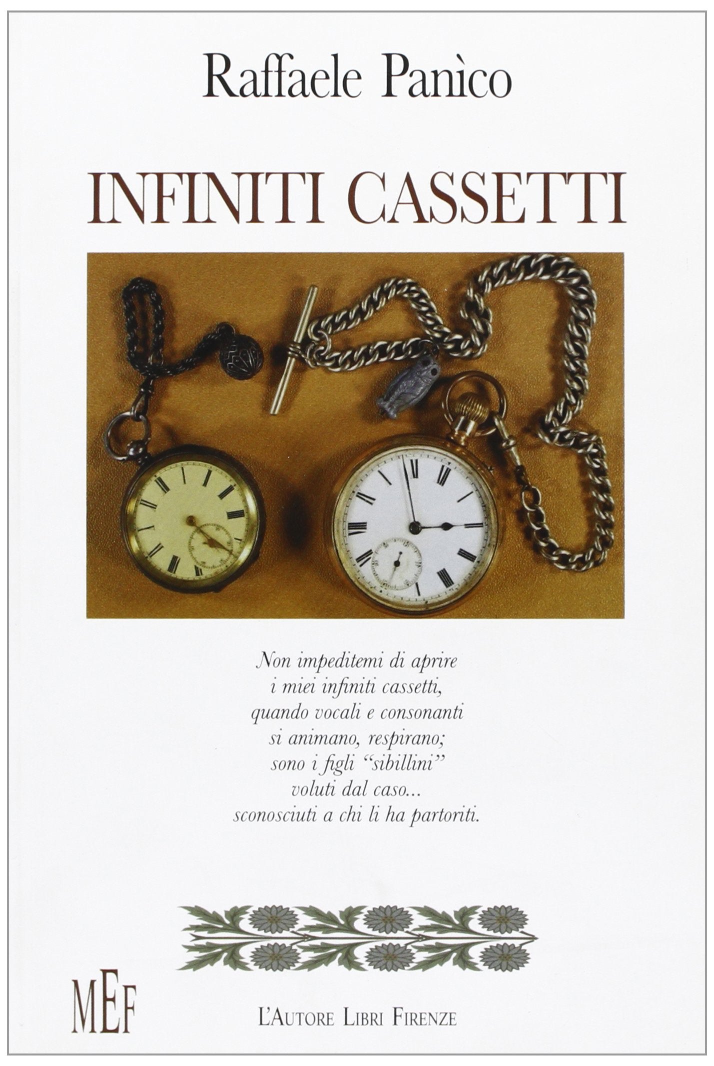 Infiniti cassetti (Biblioteca 80. Poeti) Poetry