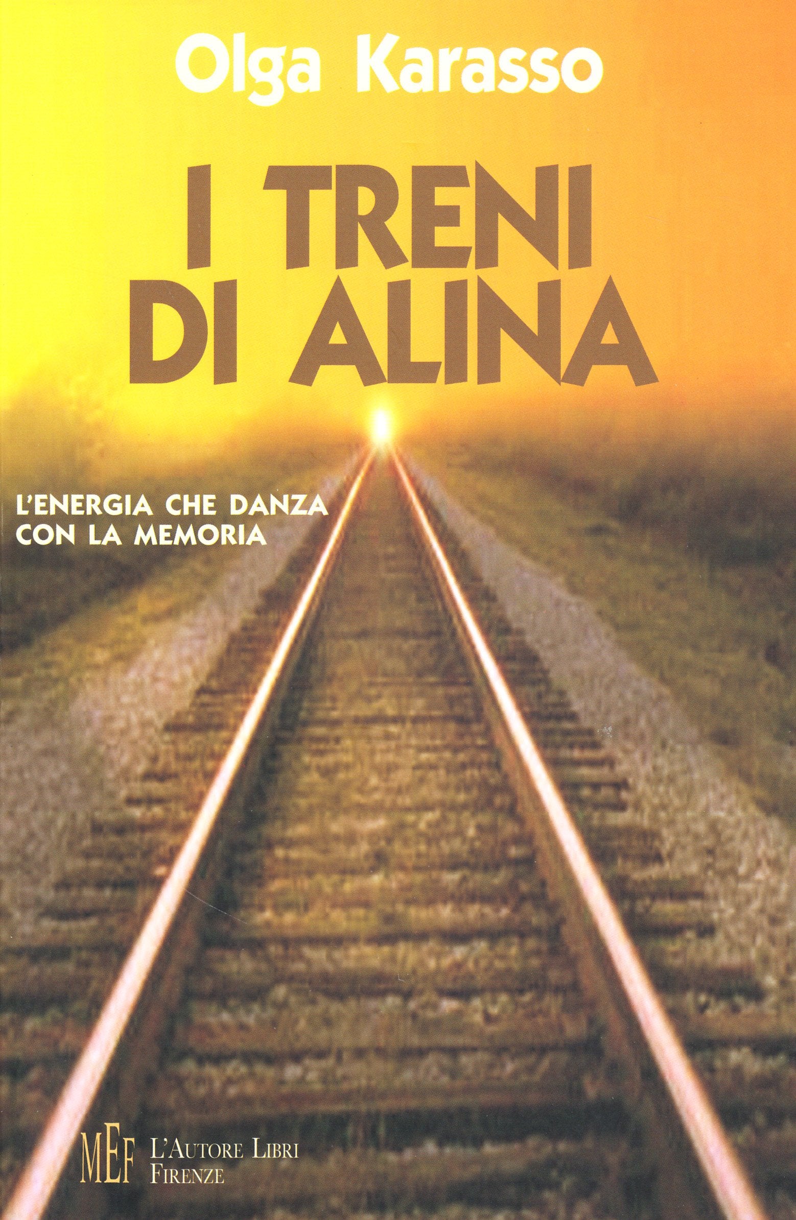 I treni di Alina. L'energia che danza con la memoria book