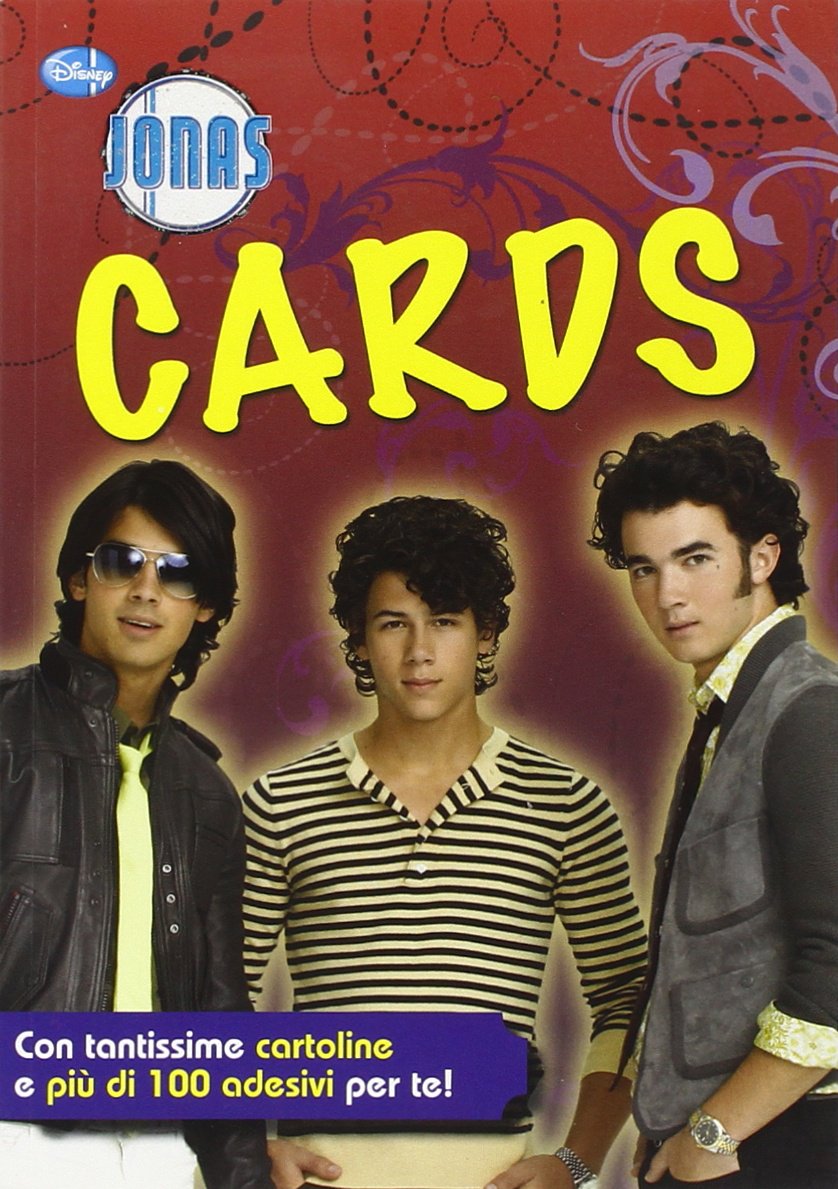 Product Image: Cards. Jonas Brothers. Con adesivi