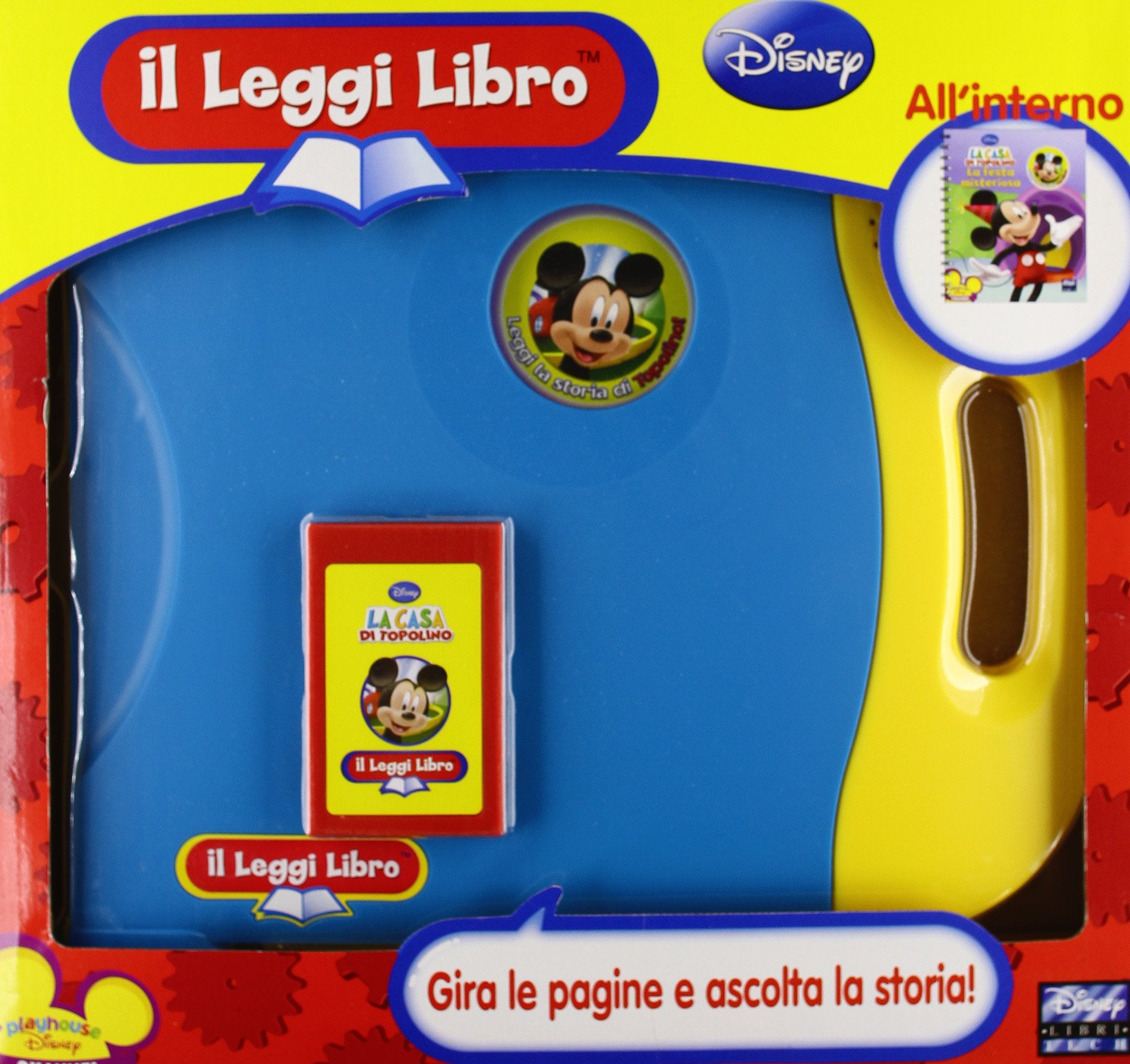 La casa di Topolino. Il Leggi Libro. Ediz. illustrata. Con cartuccia sonora book