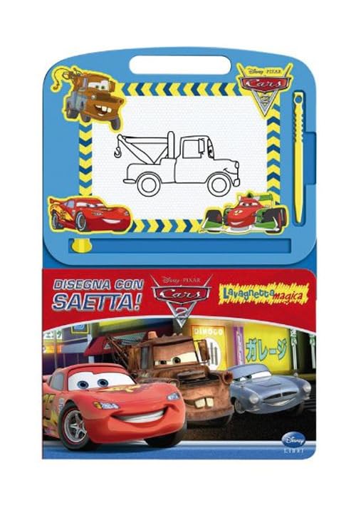 Cars 2. Disegna con Saetta! Ediz. illustrata. Con gadget book