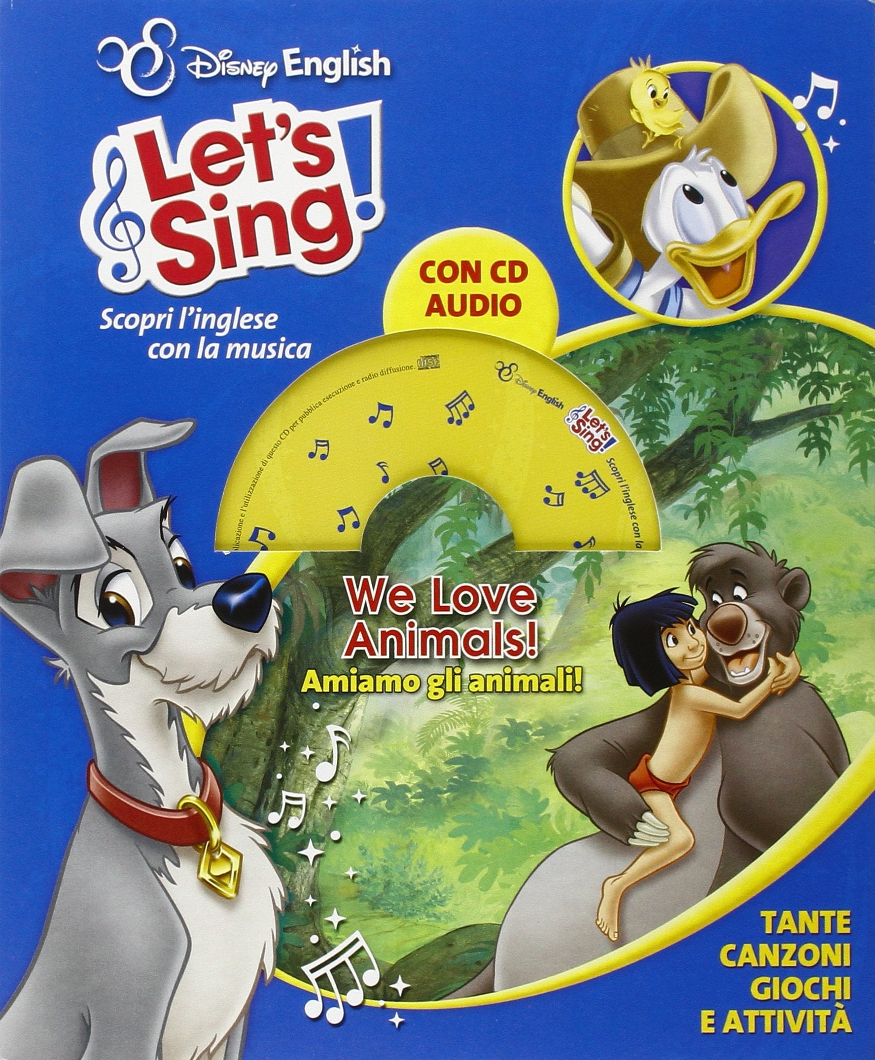 We love animals-Amiamo gli animali! Ediz. bilingue. Con CD Audio book