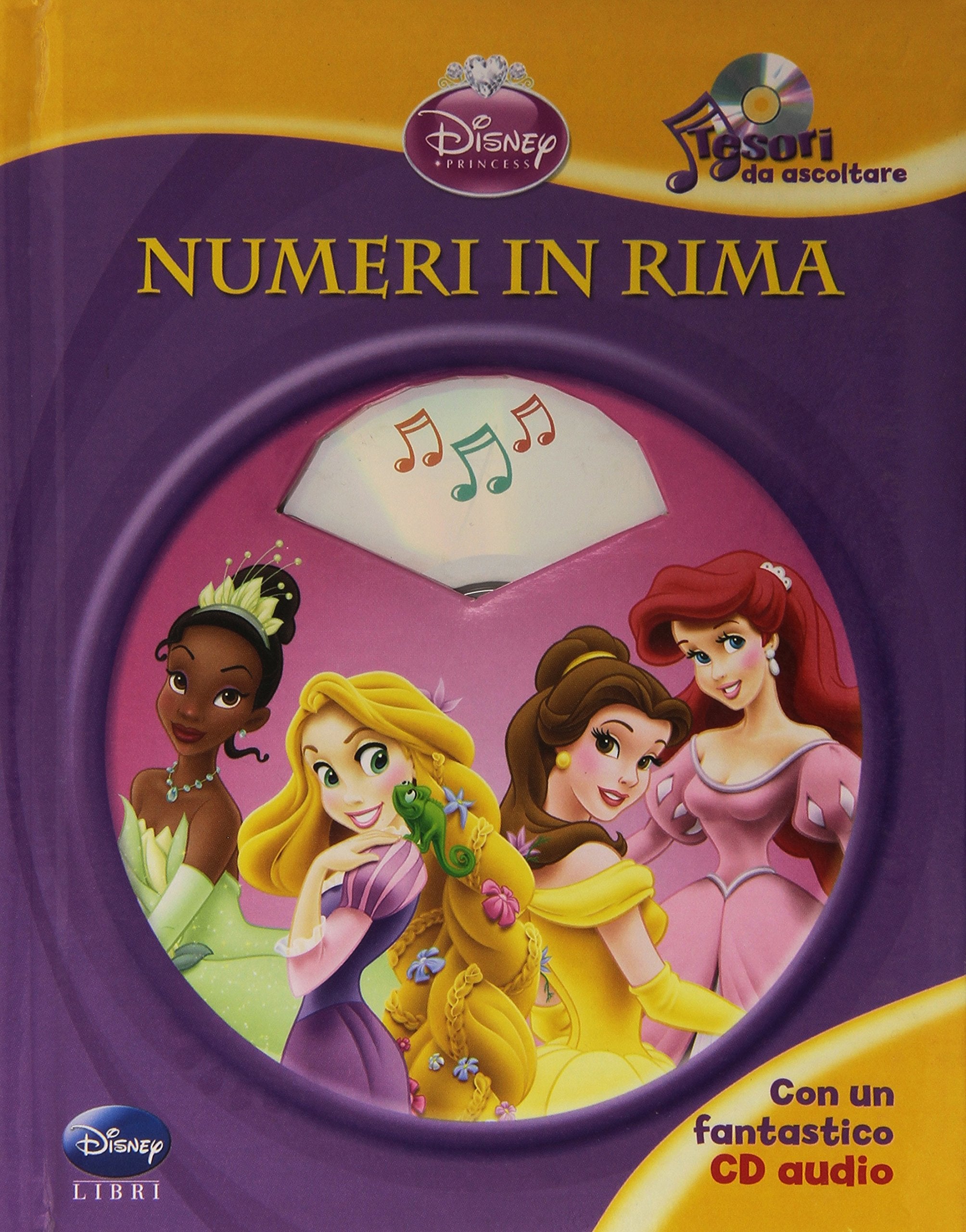Numeri in rima. Tesori da ascoltare. Ediz. illustrata. Con CD Audio book