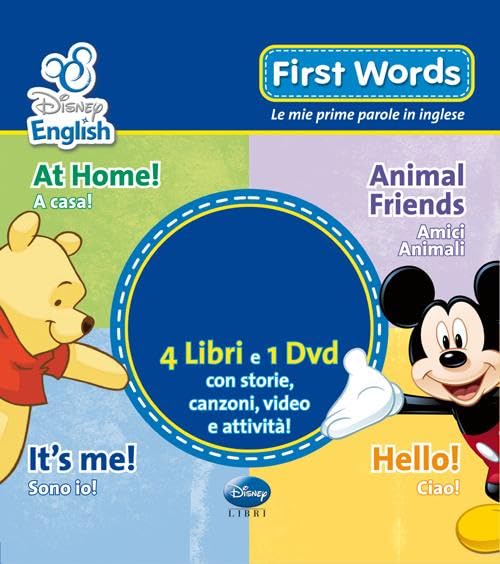 First words. Le mie prime parole in inglese. Ediz. bilingue. Con DVD (Disney English) Tiptoi & Games