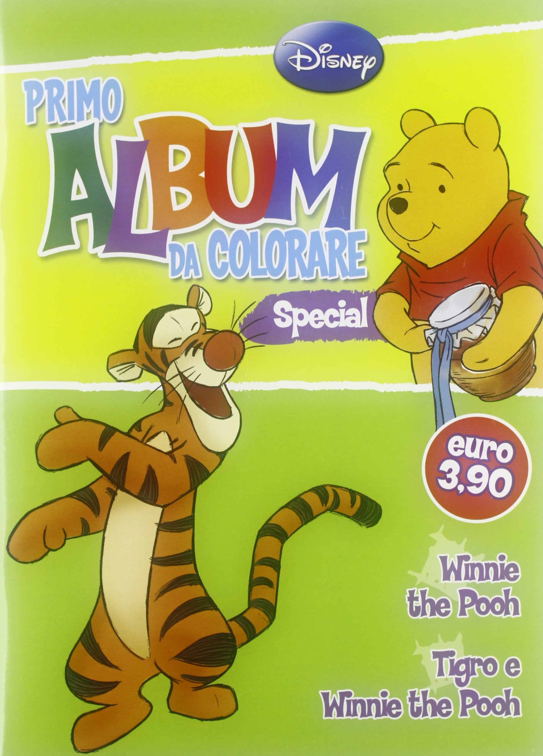 Primo album da colorare special. Tigro e Winnie the Pooh. Ediz. illustrata book