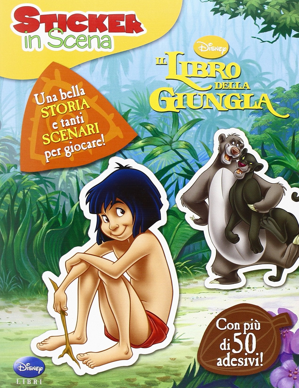 Il libro della giungla. Sticker in scena. Con adesivi Tiptoi & Games
