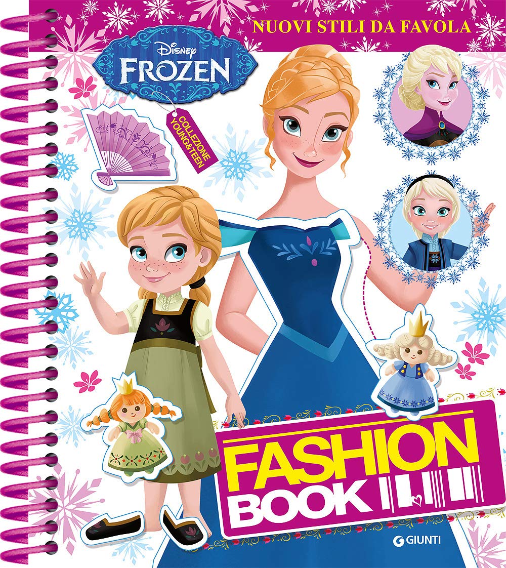 Fashion book. Nuovi stili da favola. Frozen. Con adesivi. Ediz. illustrata book