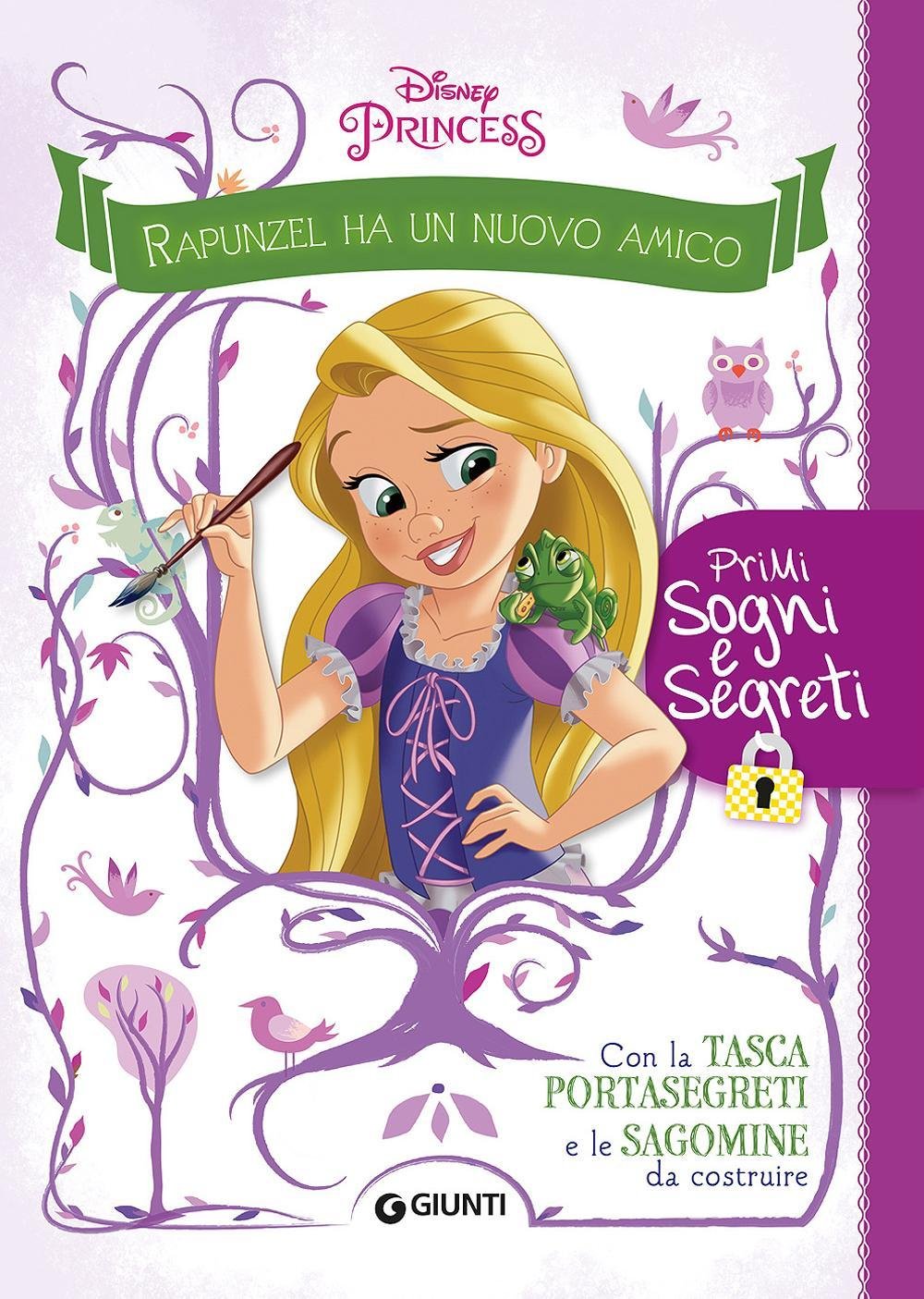 Rapunzel ha un nuovo amico. Primi sogni e segreti. Con adesivi. Ediz. illustrata. Con gadget book