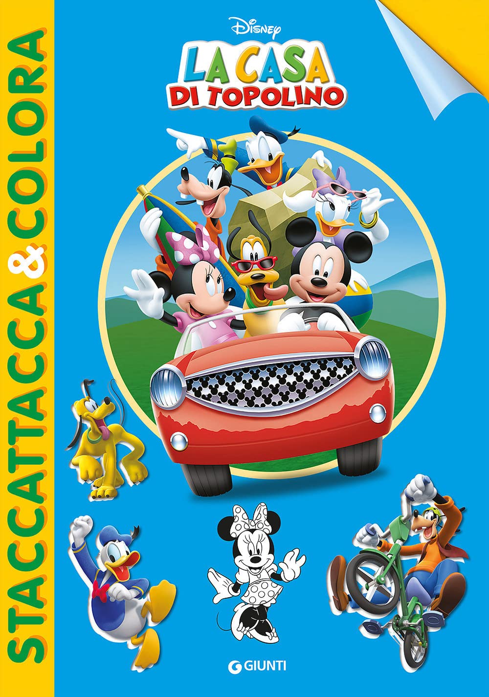 La casa di Topolino. Staccattacca e colora. Con adesivi. Ediz. illustrata (Staccattacca & colora) Tiptoi & Games