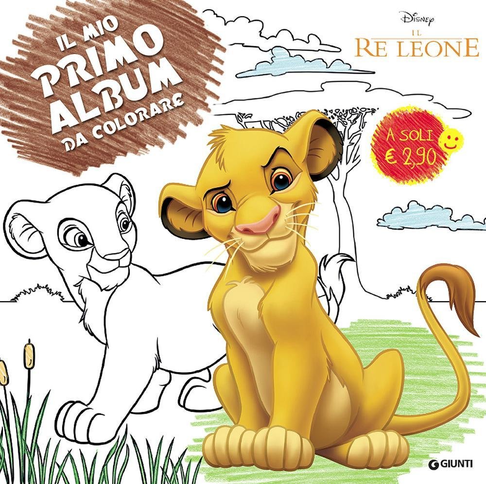 Il Re Leone. Il Mio Primo Album Da Colorare Tiptoi & Games