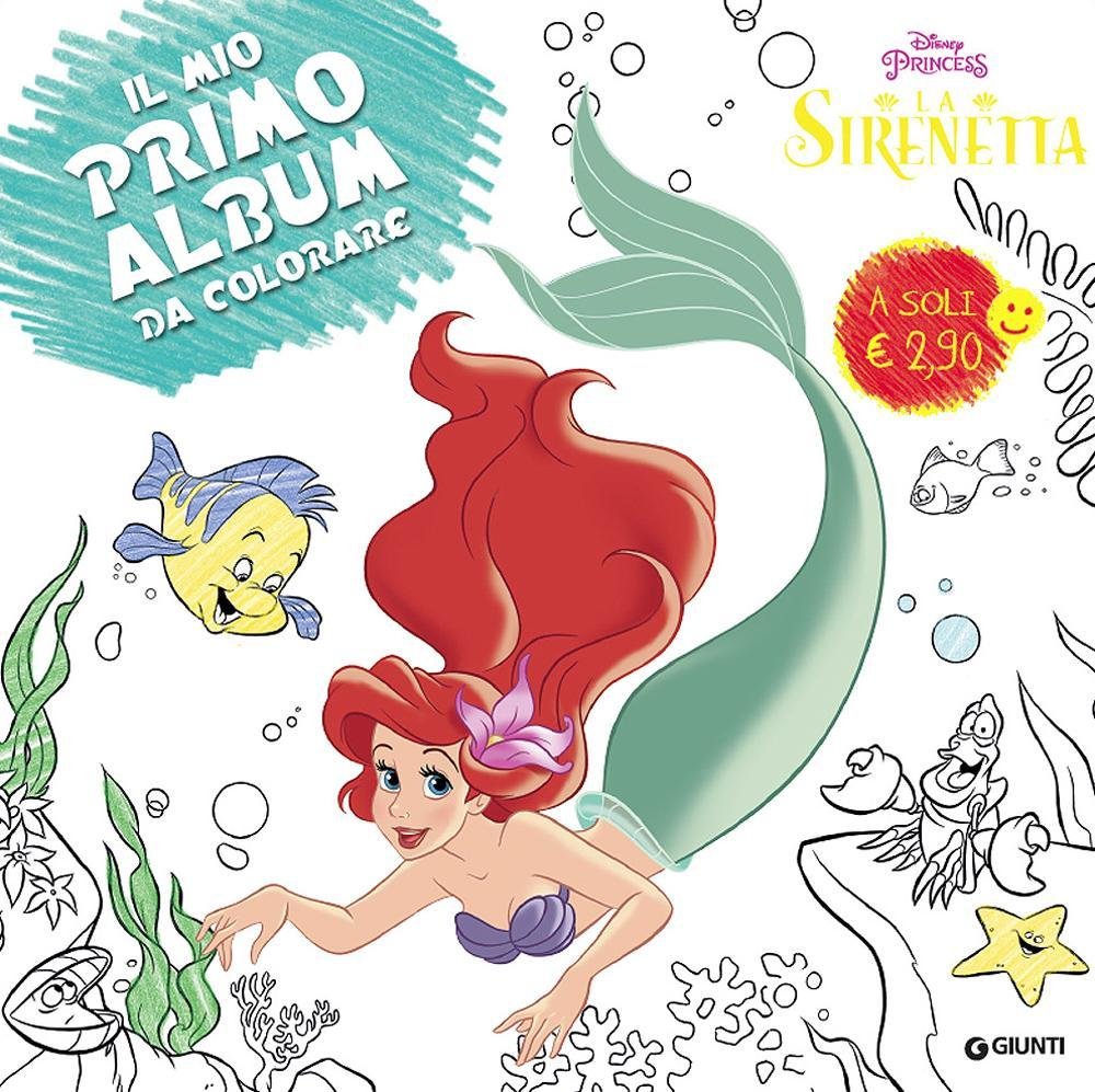 La sirenetta. Primo album da colorare. Ediz. illustrata Tiptoi & Games