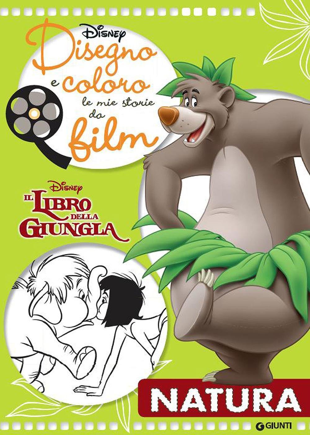 Natura. Il libro della giungla. Disegno e coloro le mie storie da film. Ediz. illustrata book