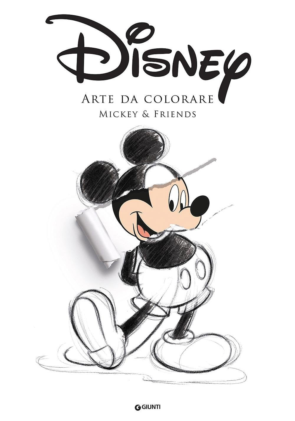 Mickey & Friends. Arte da colorare. Art therapy book