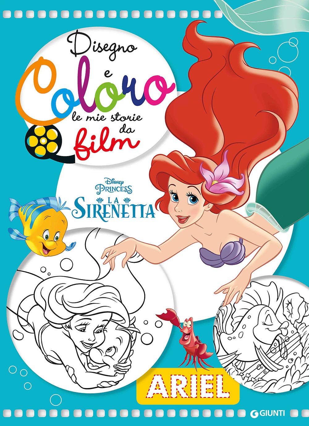 La sirenetta. Disegno e coloro le mie storie da film Tiptoi & Games