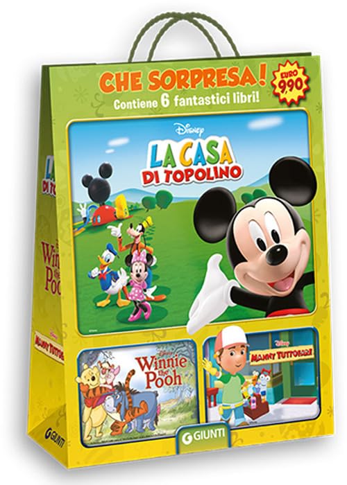 La casa di Topolino. Winnie the Pooh-Manny tuttofare. Shopper Children's books