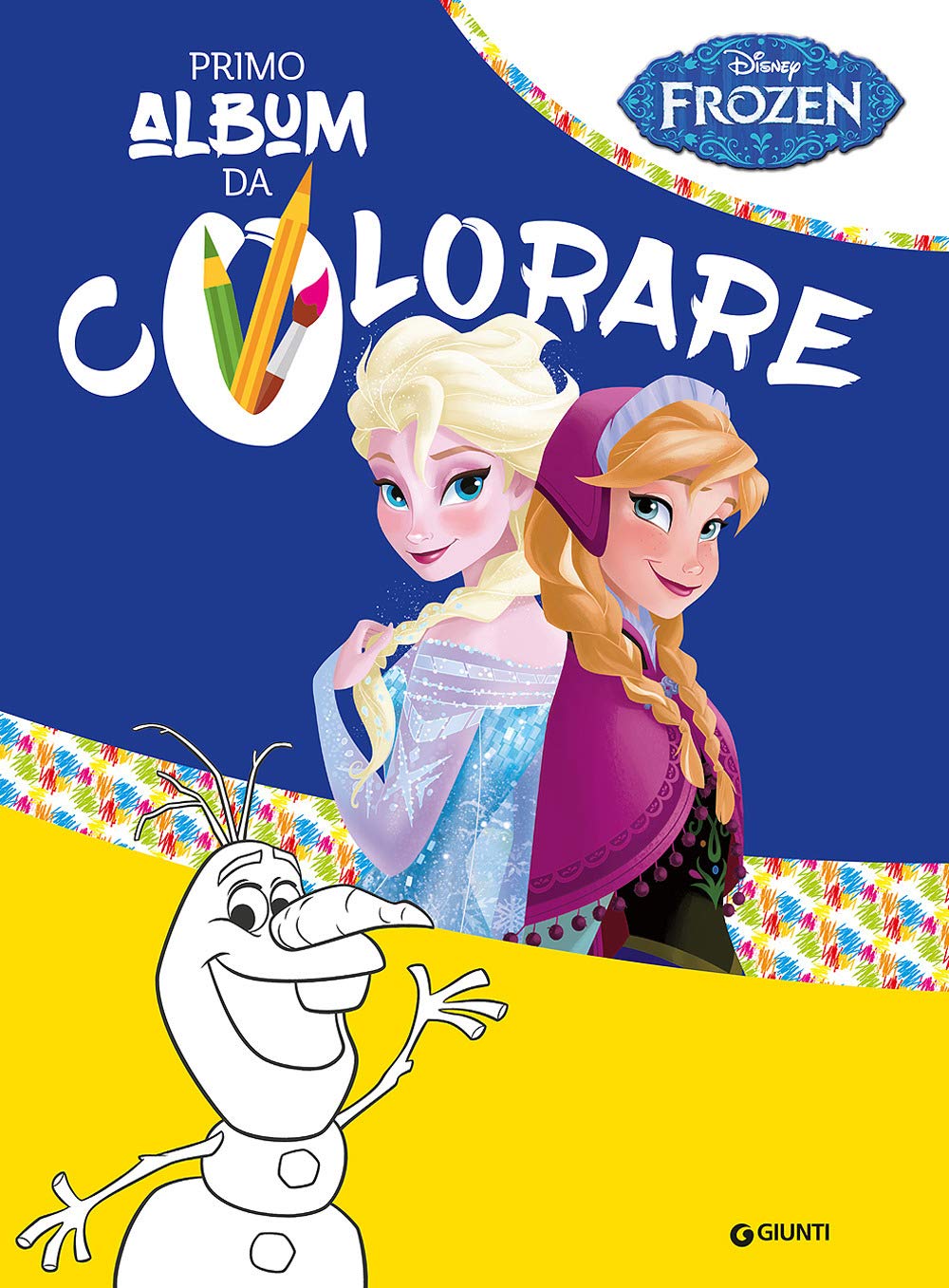 La magia dei ghiacci. Frozen. Primo album da colorare Tiptoi & Games