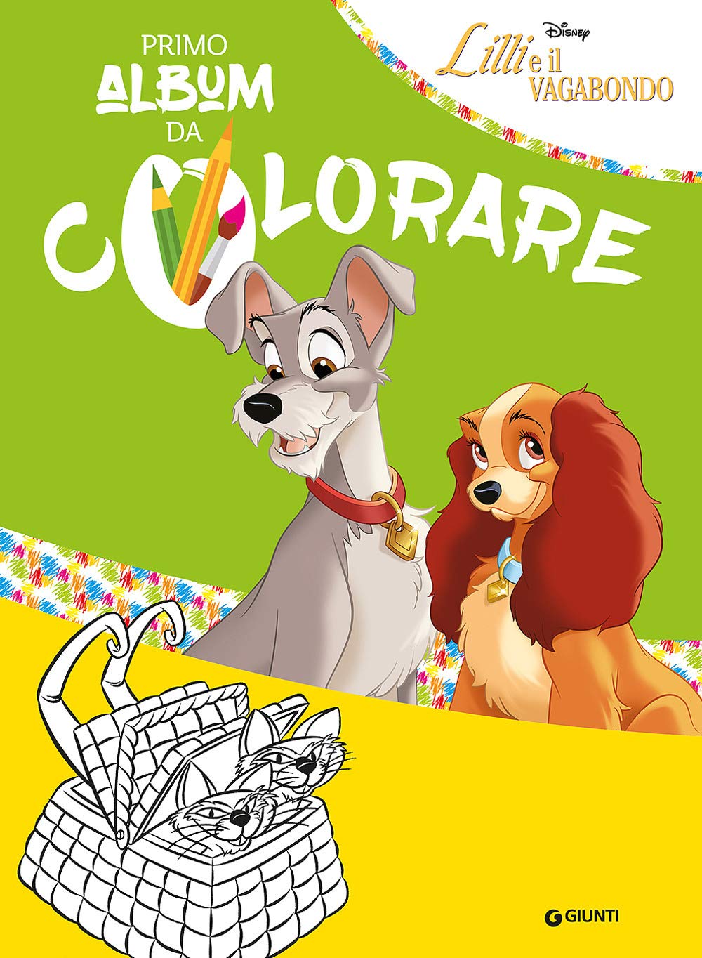 Lilli e il vagabondo. Il mio primo album da colorare Tiptoi & Games