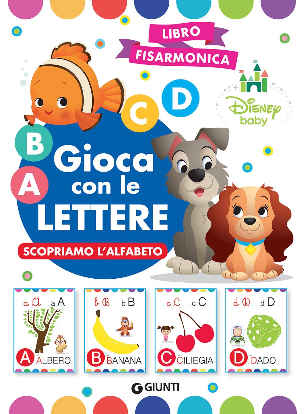 Gioca con le lettere. Scopriamo l'alfabeto. Libro fisarmonica (Disney baby) Non-fiction