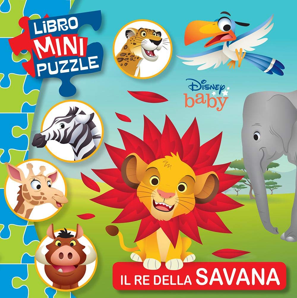 Il re della savana. Disney baby. Libro mini puzzle. Ediz. a colori book