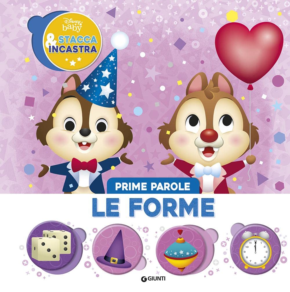 Le forme. Prime parole. Stacca & incastra. Ediz. a colori (Disney baby) Non-fiction
