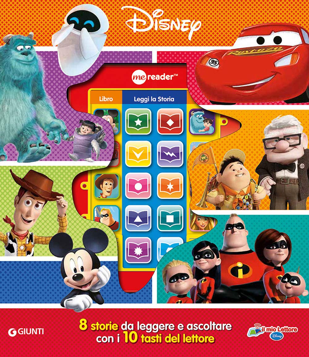 Disney Pixar. Il mio lettore. Ediz. a colori. Con 8 storie da leggere e ascoltare con i 10 tasti del lettore book