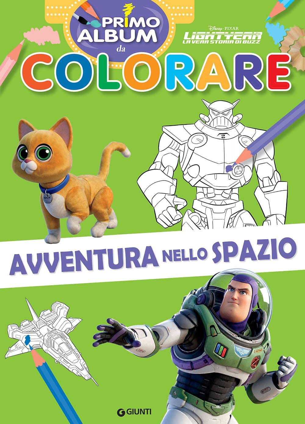 Avventura nello spazio. Lightyear. La vera storia di Buzz. Primo album da colorare. Ediz. a colori book