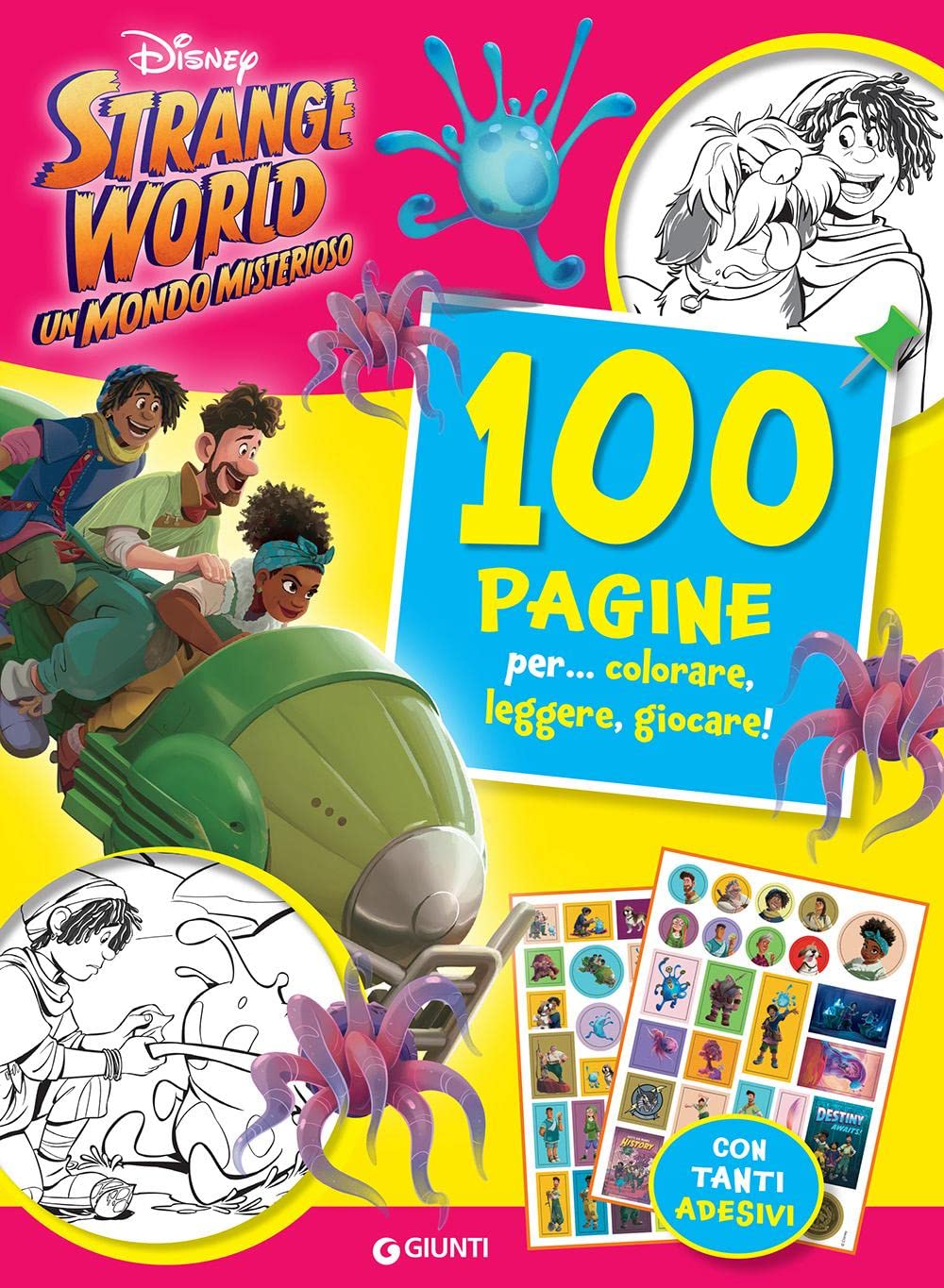 Strange world. Sticker special color. Ediz. a colori book