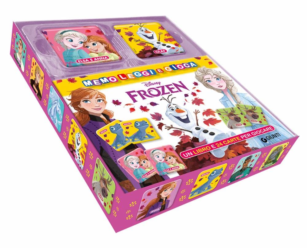 Frozen. Memo leggi e gioca. Ediz. a colori. Con 24 Carte book