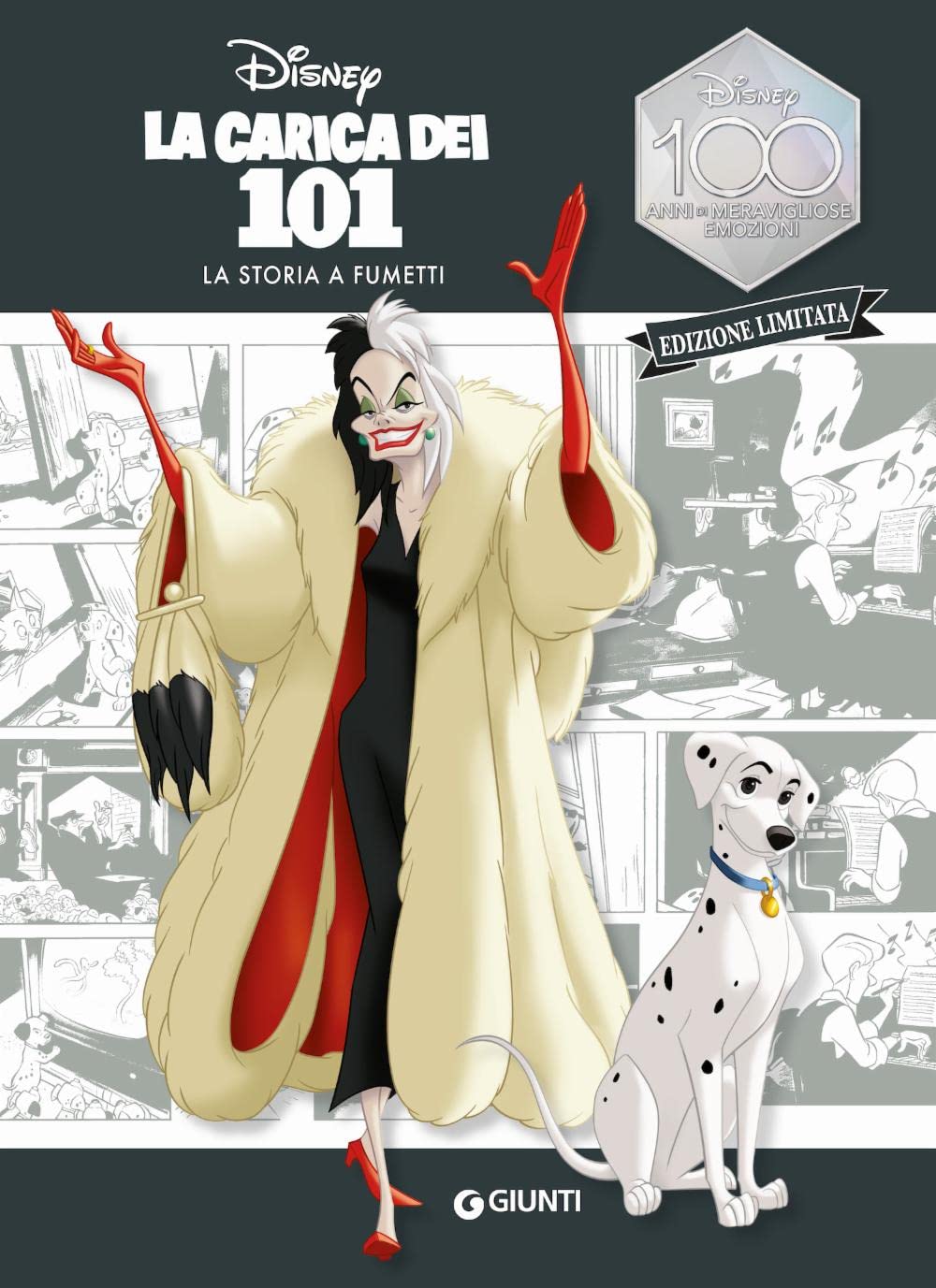 LIBRETTO LA CARICA A FUMETTI SPECIAL EDITION DISNEY 100 ANNIVERSARIO book