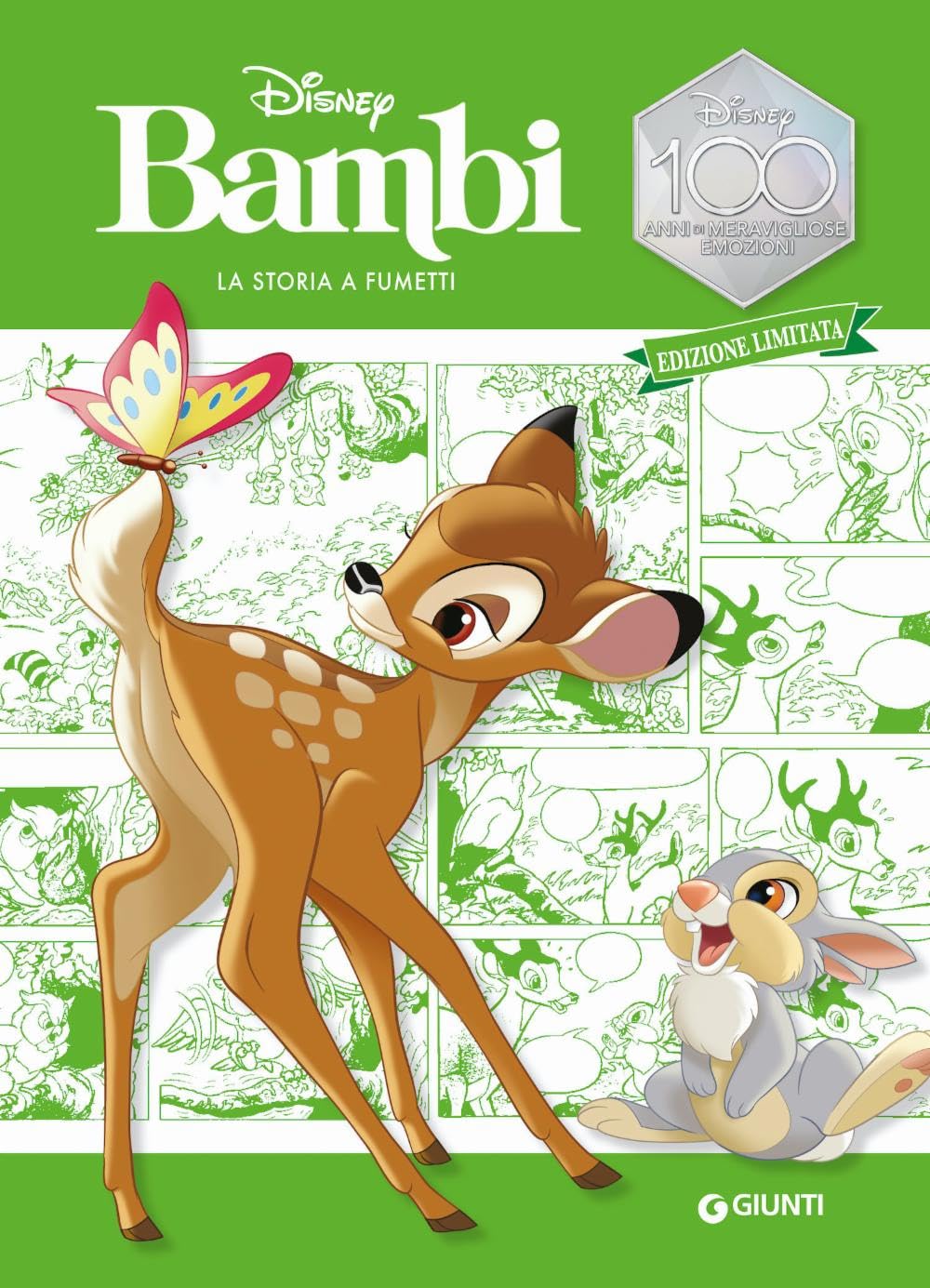Bambi. La storia a fumetti. Disney 100. Ediz. limitata book