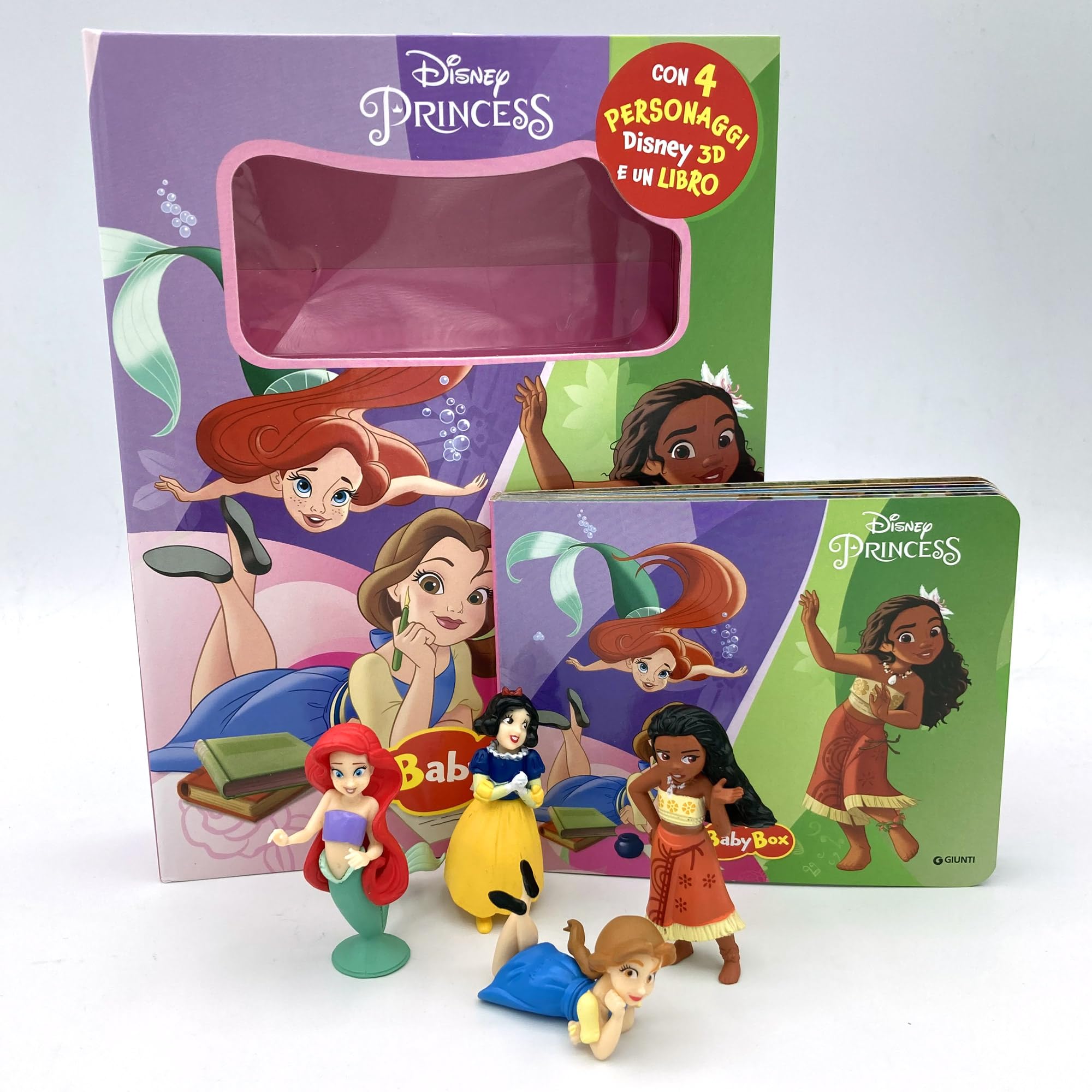 Disney Princess. Baby box. Ediz. a colori. Con 4 personaggi book