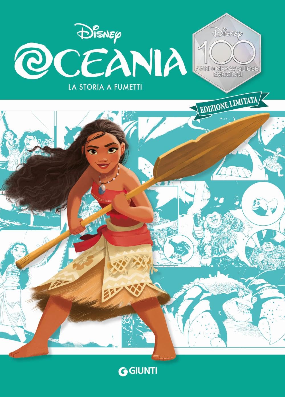 Oceania. La storia a fumetti. Disney 100. Ediz. limitata book
