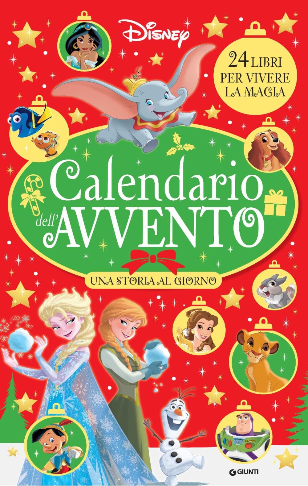 Calendario dell'avvento. Disney. Una storia al giorno. 24 libri per vivere la magia. Ediz. a colori book