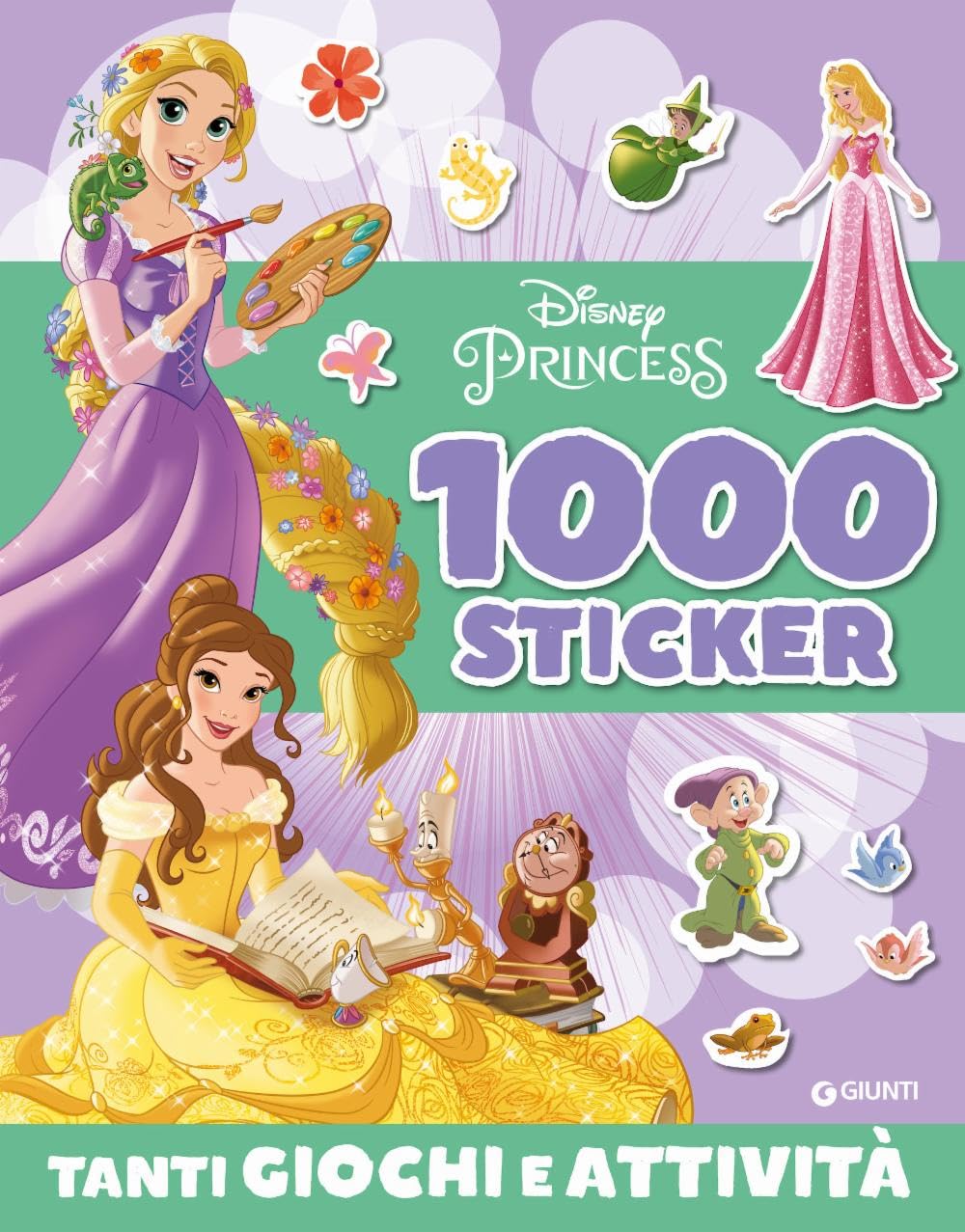 1000 sticker. Disney Princess. Ediz. a colori book