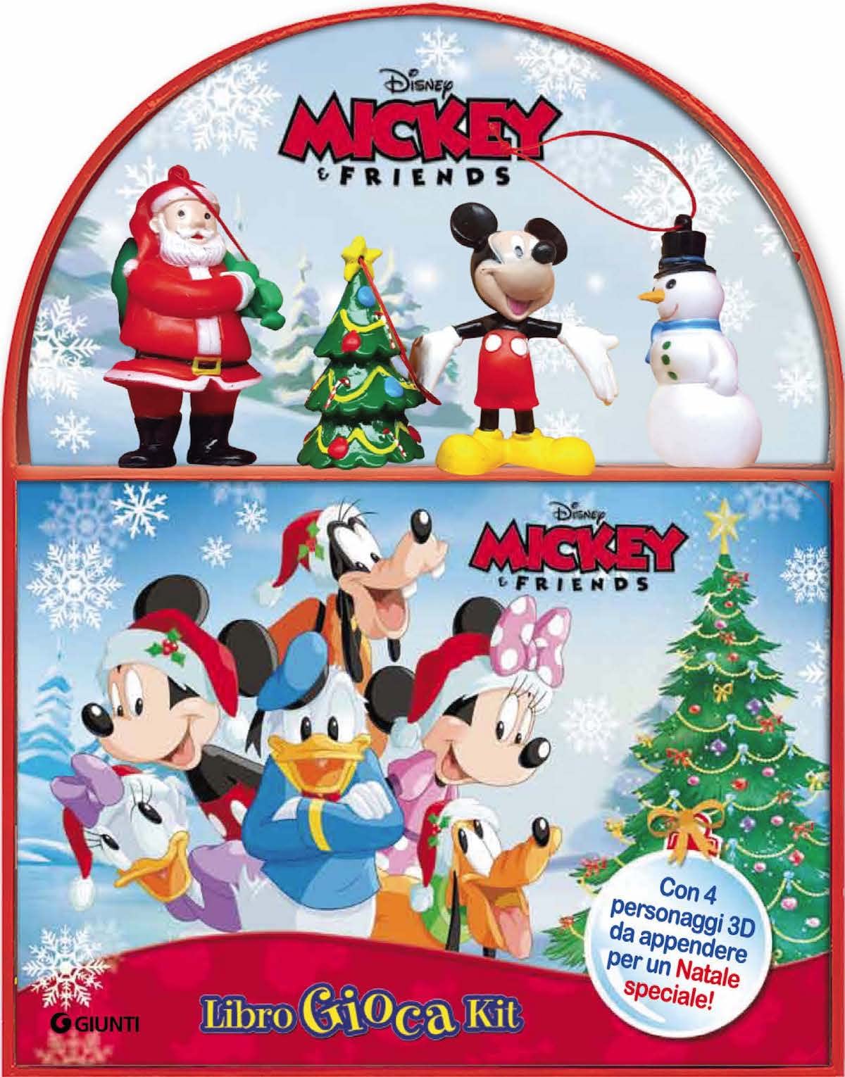Natale. Mickey & friends. Libro gioca kit. Con 4 personaggi in 3D. Con scenario Tiptoi & Games