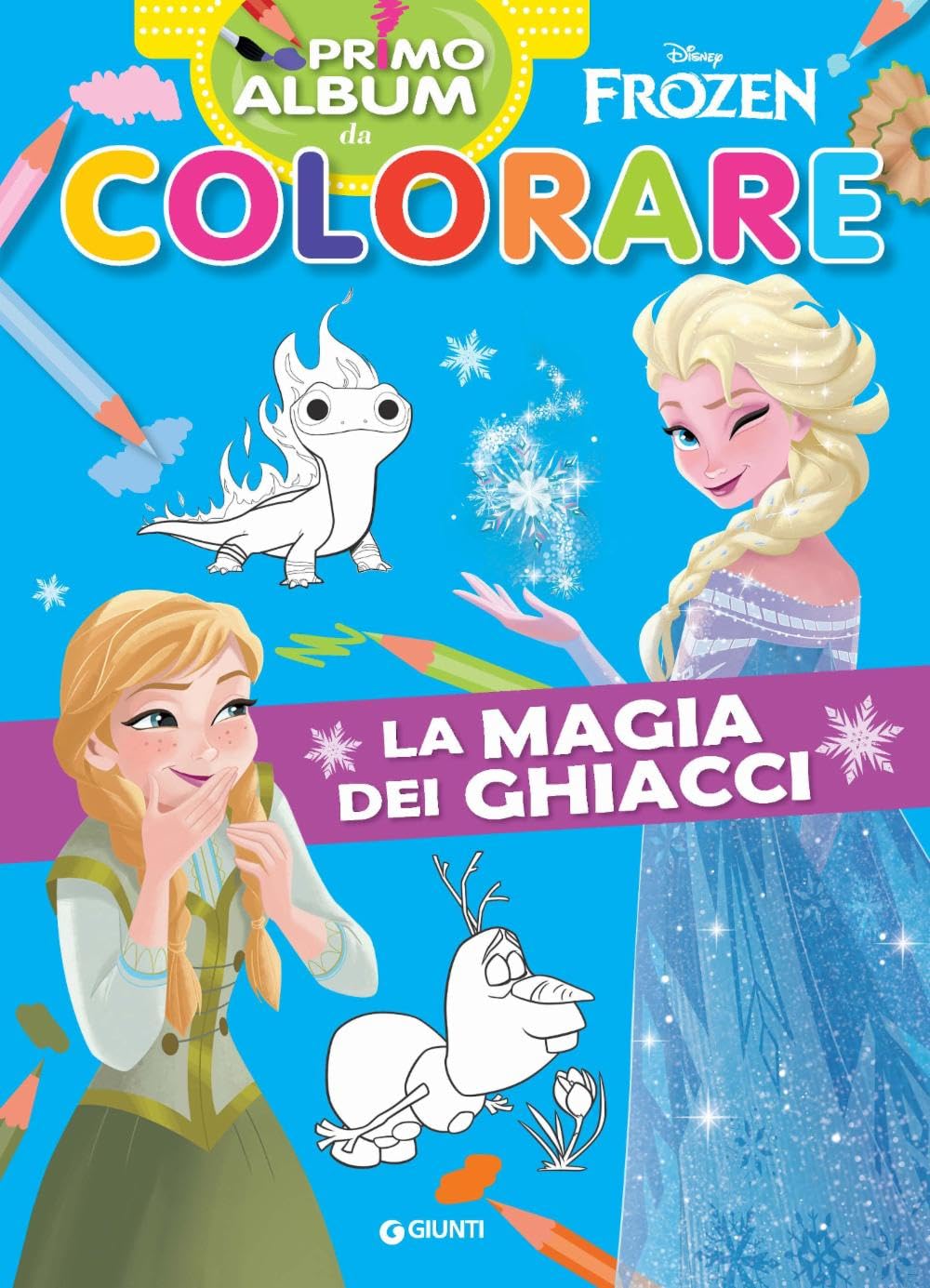 La magia dei ghiacci. Frozen. Primo album da colorare. Ediz. a colori book