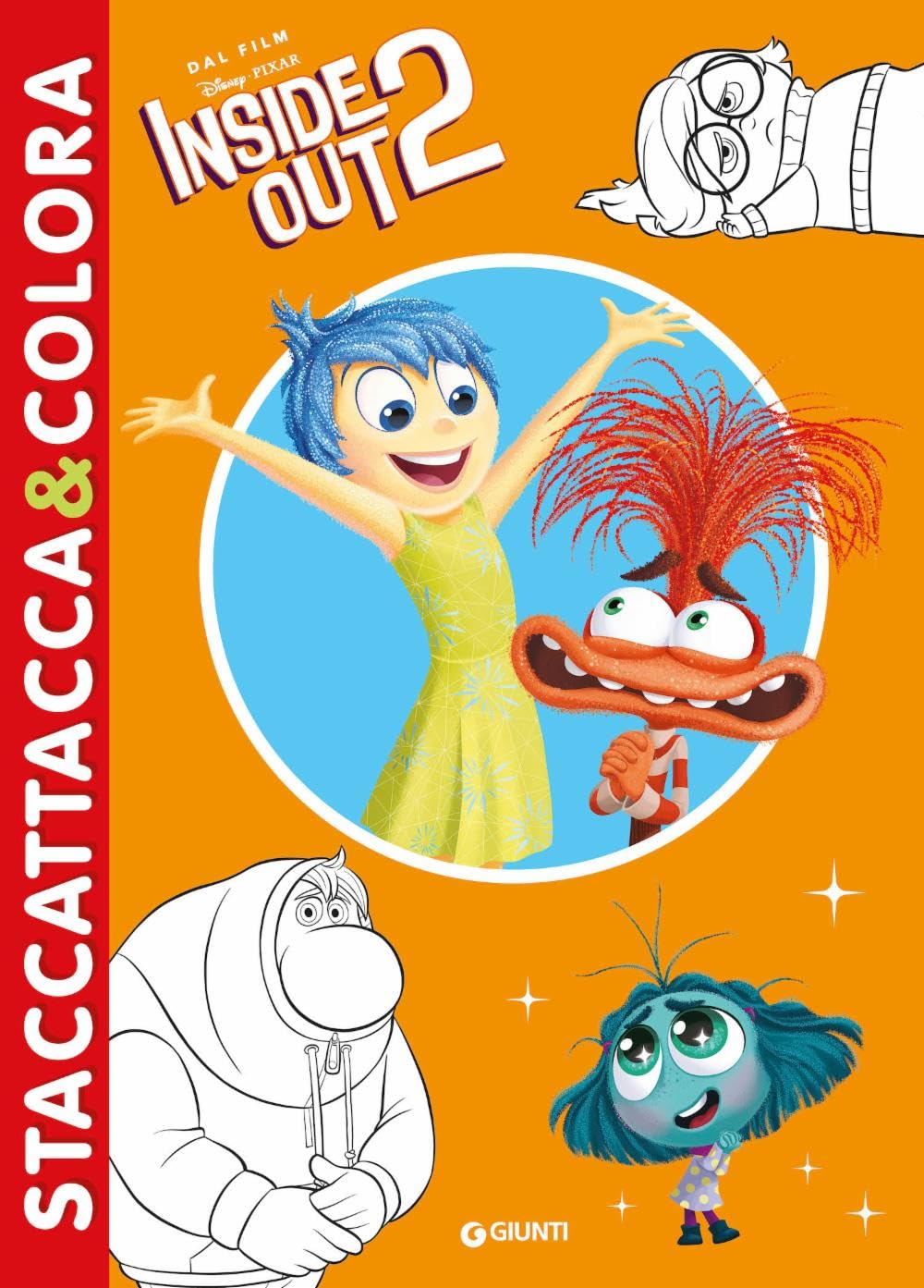 Inside Out 2. Staccattacca & colora. Con adesivi Tiptoi & Games