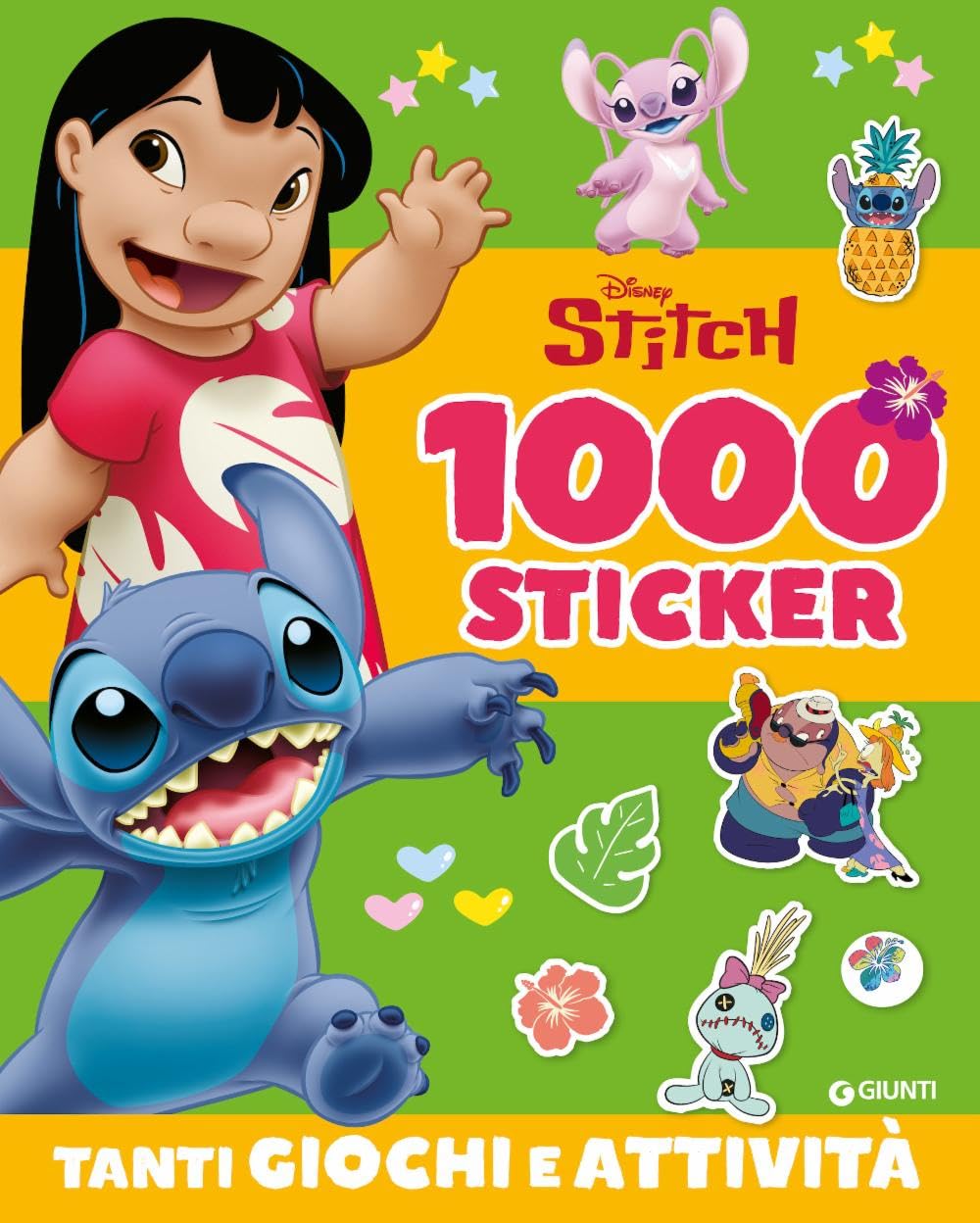 Stitch. 1000 sticker. Tanti giochi e attività book