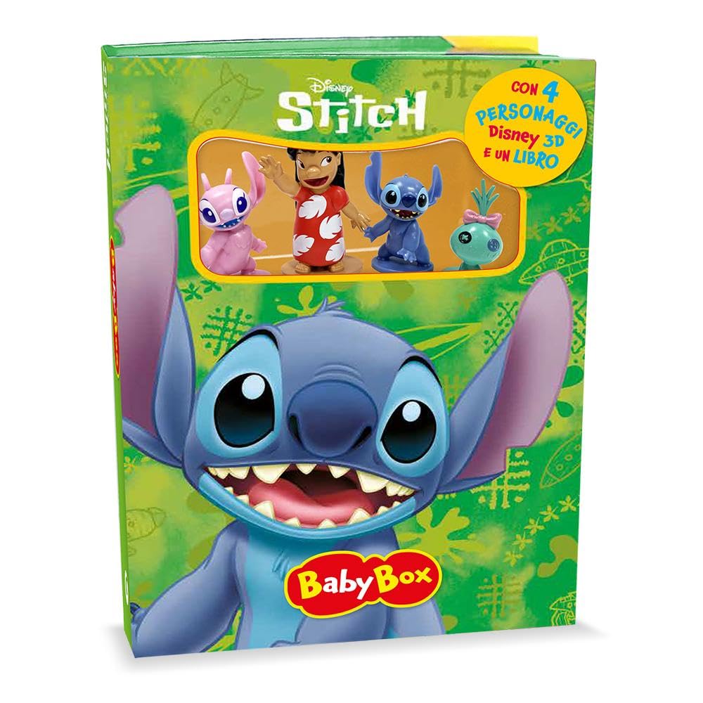 Stitch. Baby box. Ediz. a colori. Con 4 figurine 3D book