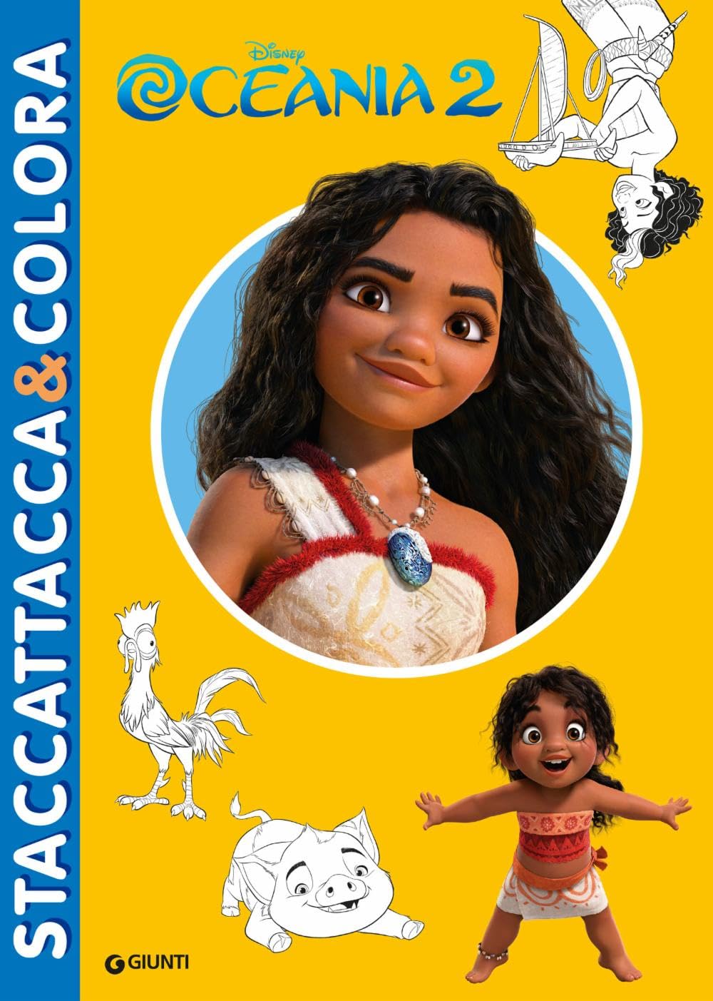 Oceania 2. Staccattacca&colora. Con adesivi. Ediz. a colori book