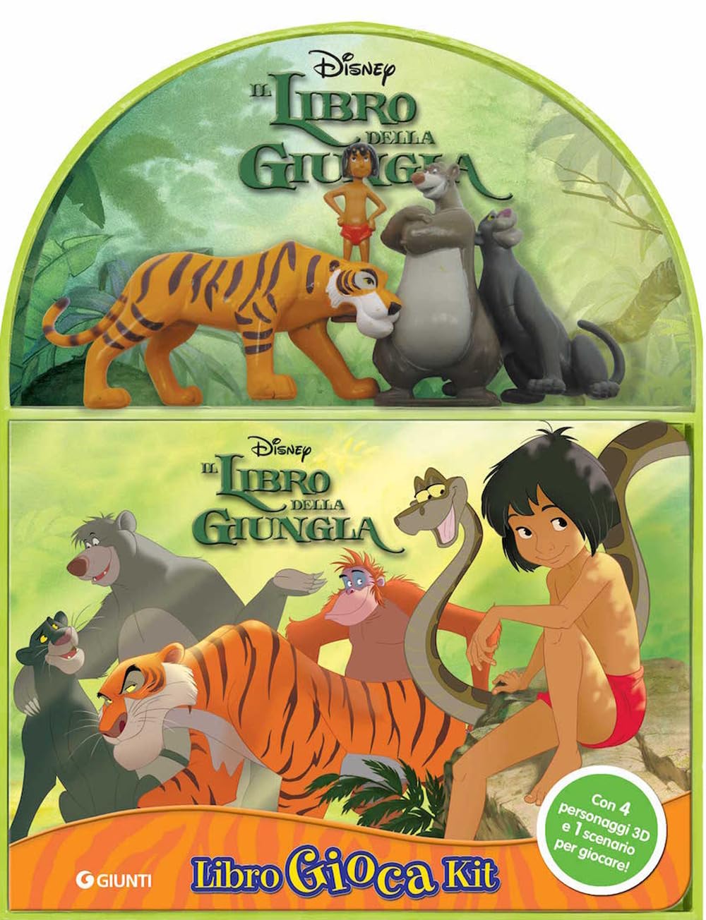 Il libro della giungla. Libro gioca kit. Ediz. a colori. Con 4 figurine 3D Tiptoi & Games