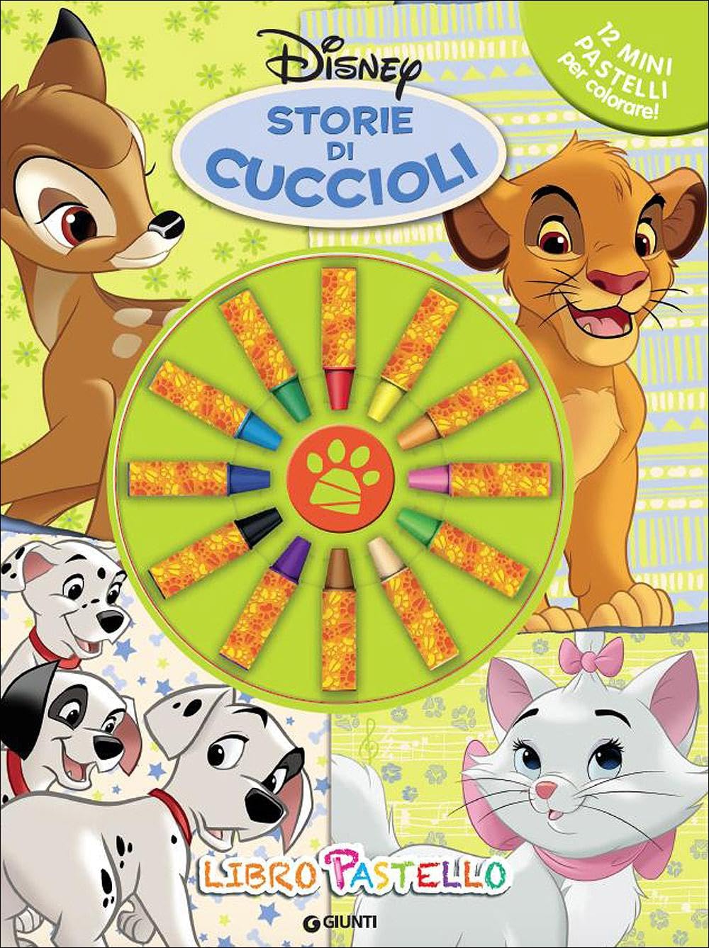 Storie di cuccioli. Libro pastello. Ediz. illustrata. Con 12 pastelli book