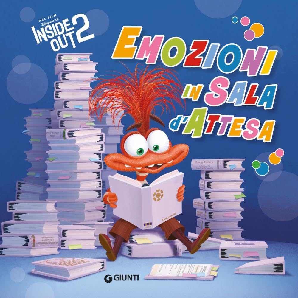 Emozioni in sala d'attesa. Inside Out 2 book