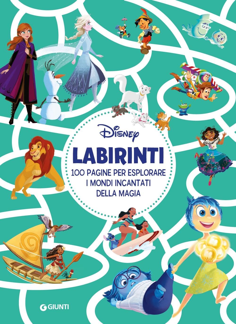 Labirinti Disney. 100 pagine per esplorare i mondi incantati della magia. Ediz. a colori Tiptoi & Games